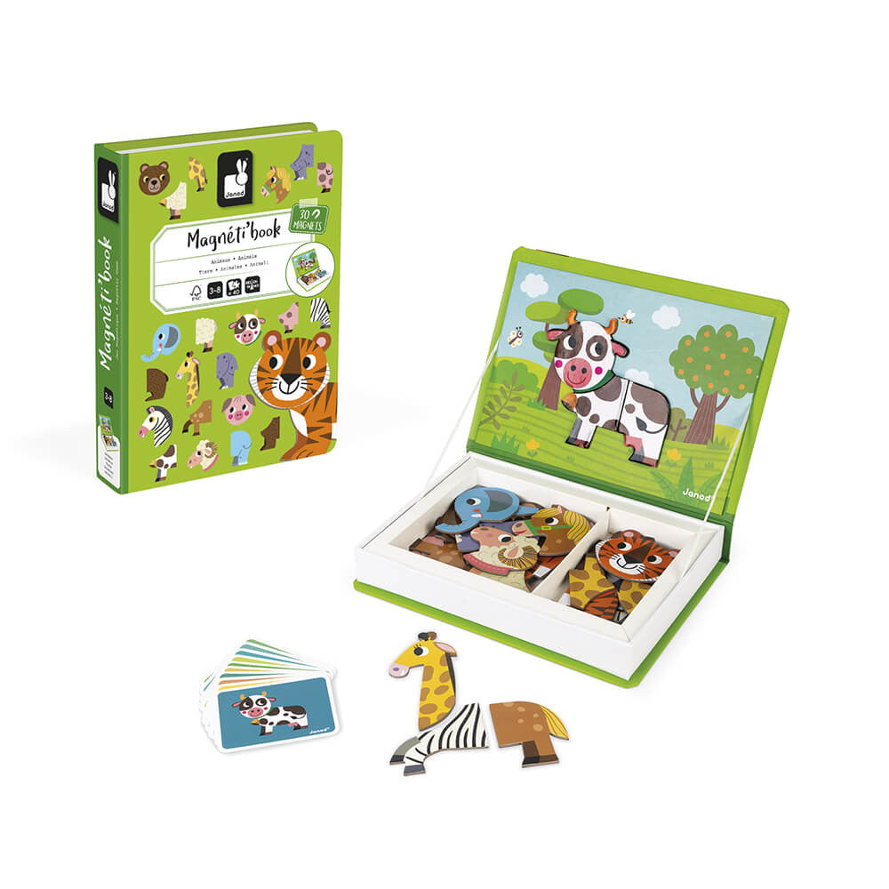 Magnéti'book animaux, 30 magnets
