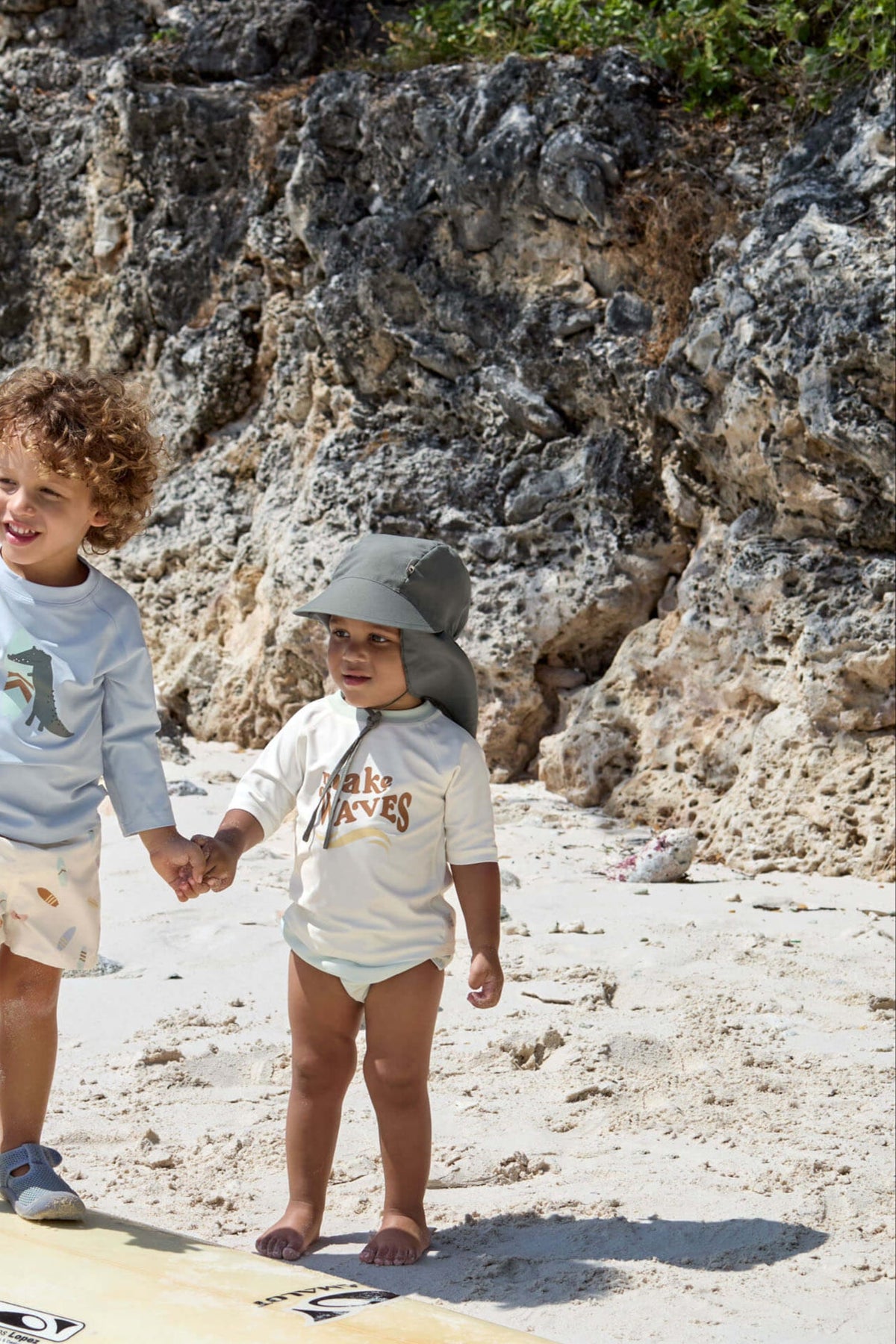 Maillot de bain couche bébé - Camper/vert écume (tailles