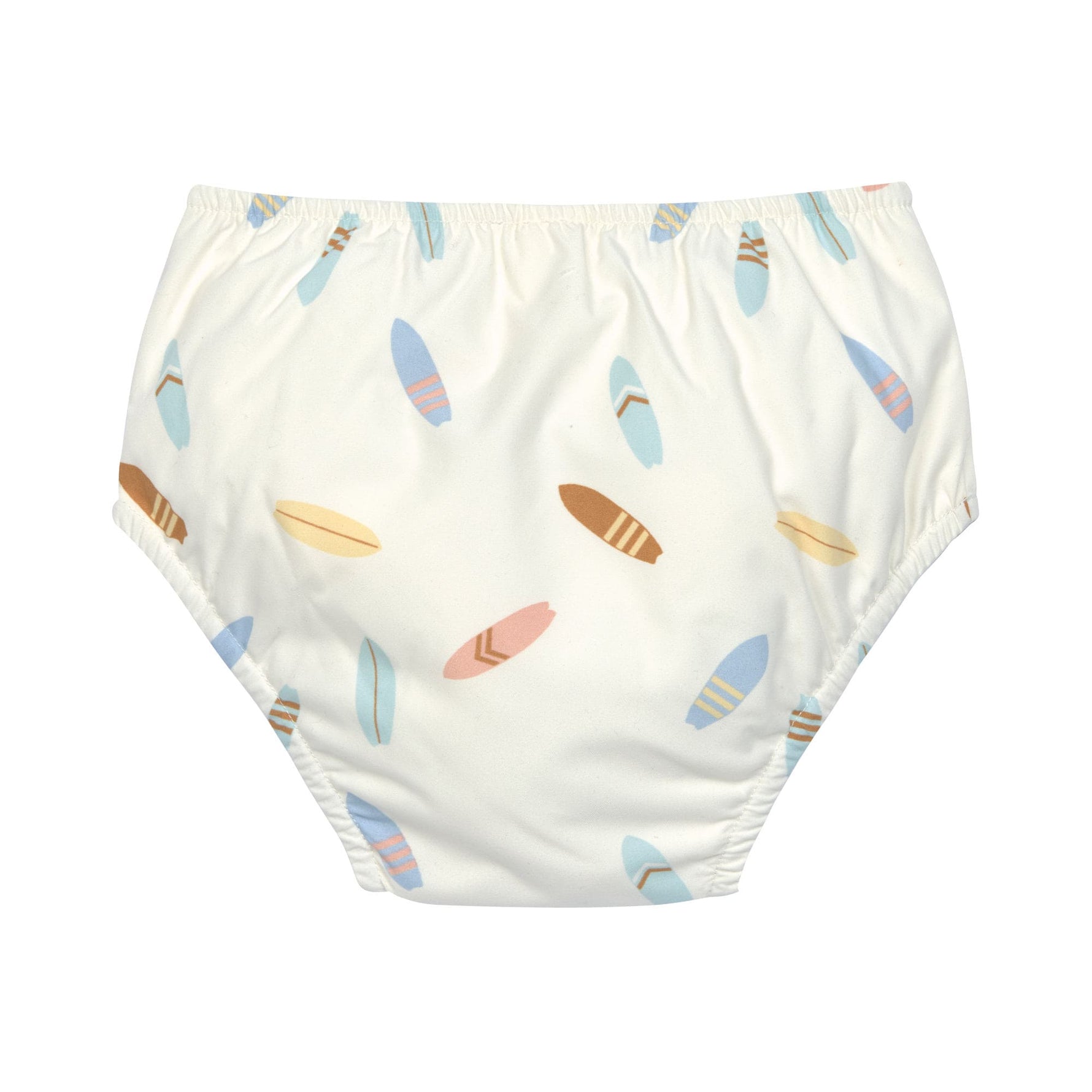 Maillot de bain couche bébé - Planches de surf/écru