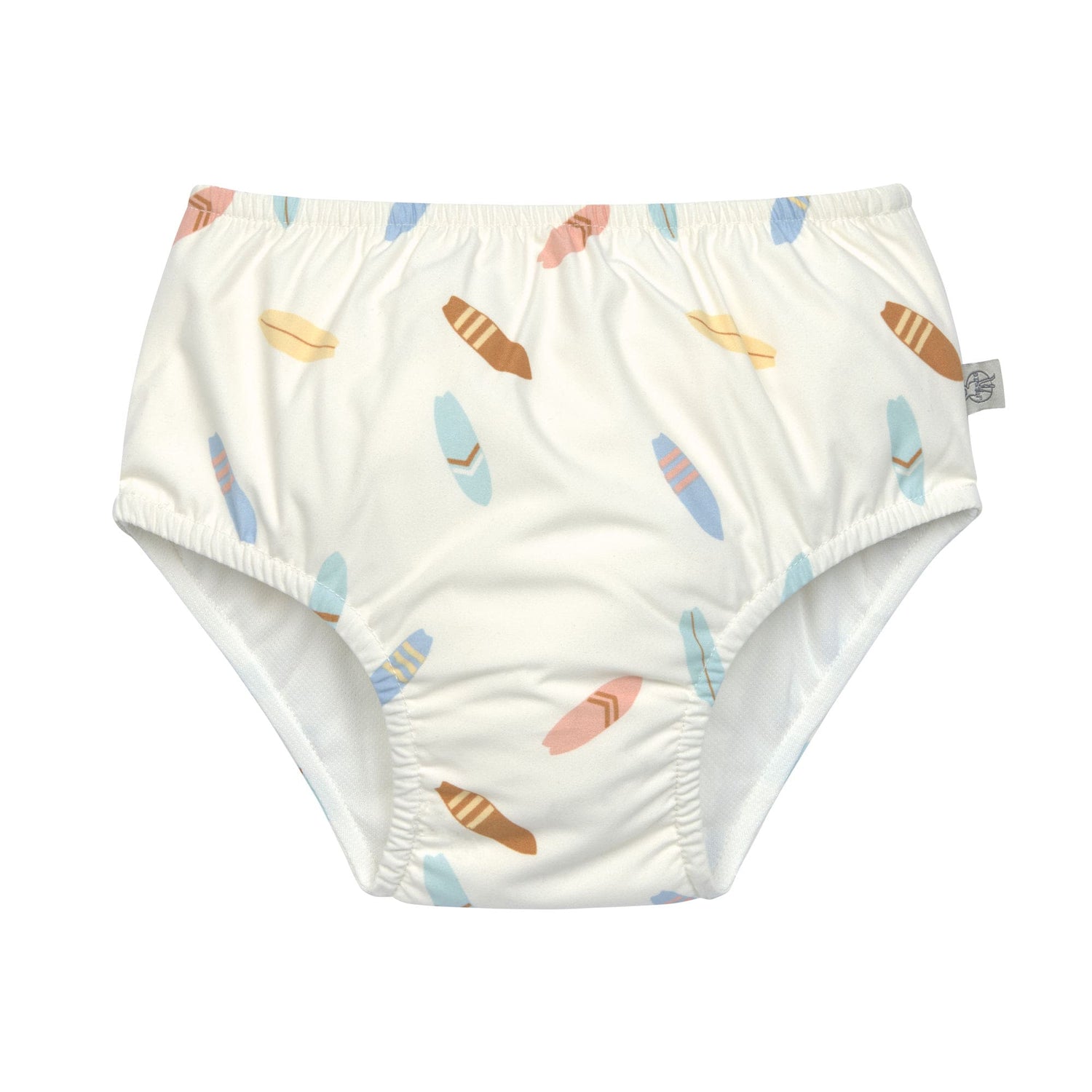 Maillot de bain couche bébé - Planches de surf/écru