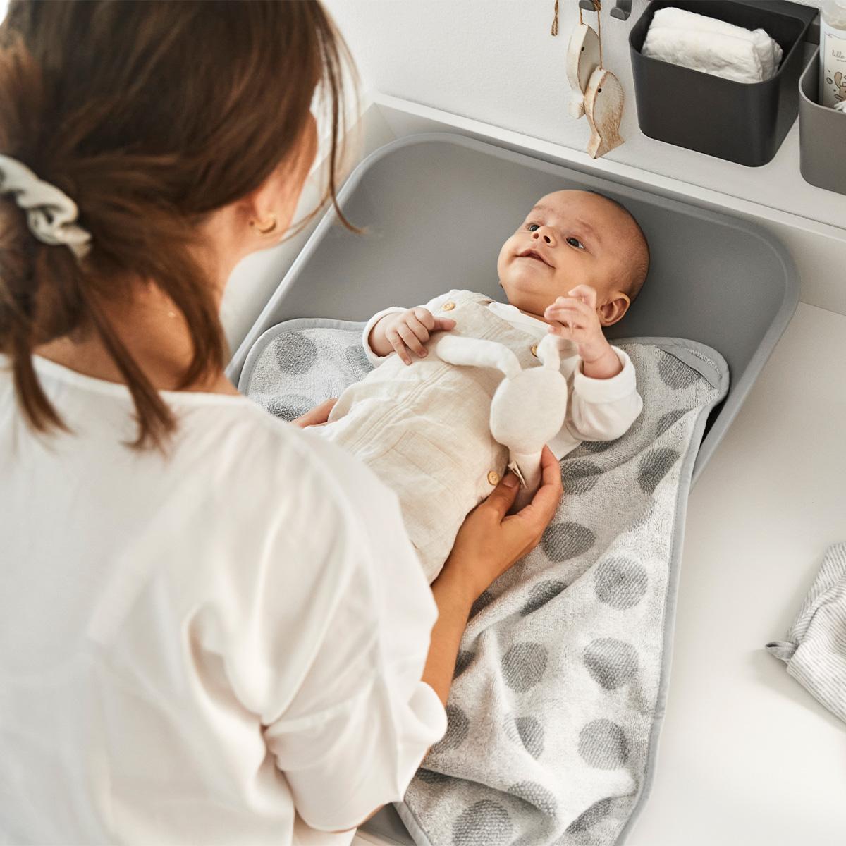 Matelas à langer Matty - Pearl grey