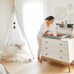 Matelas à langer Matty - Pearl grey