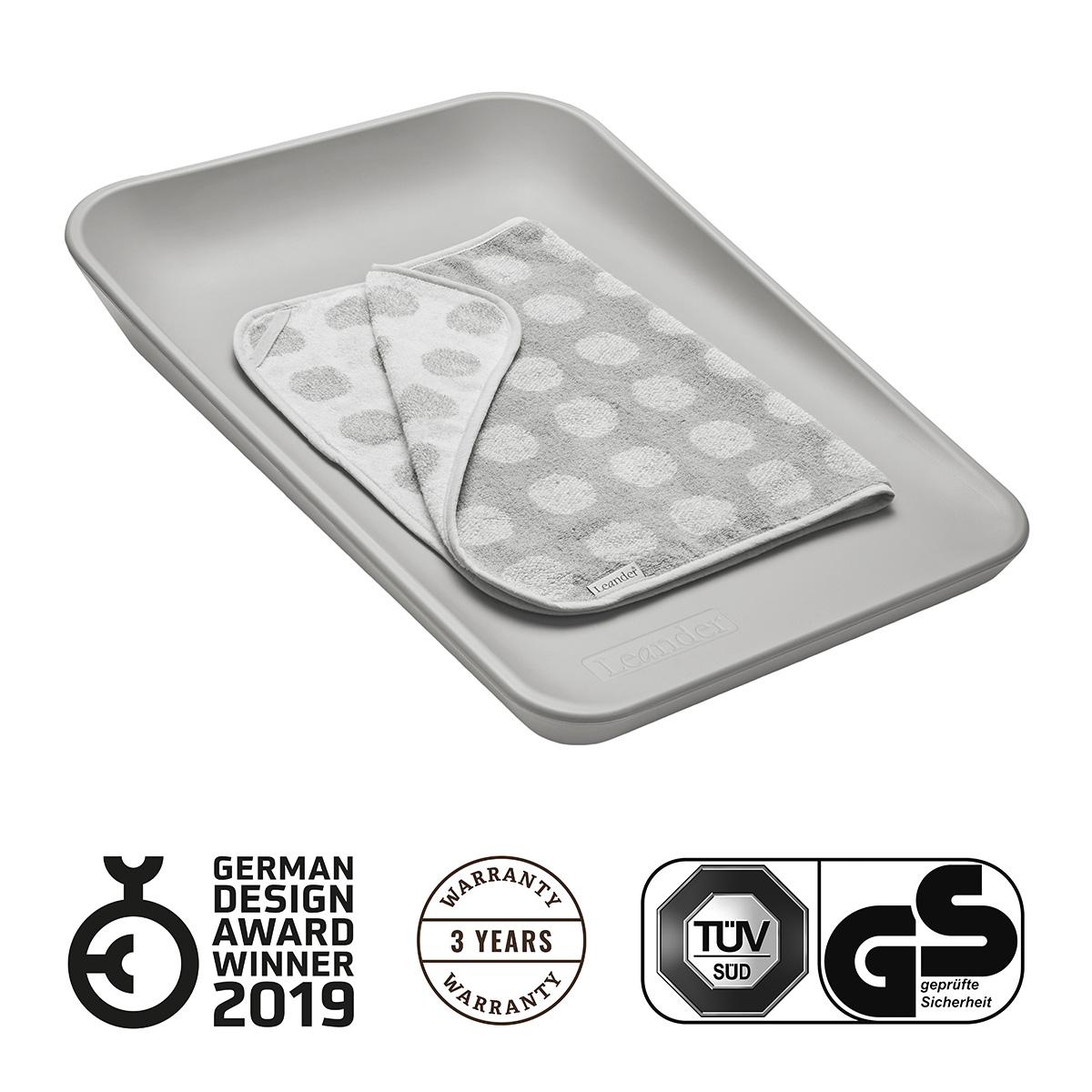 Matelas à langer Matty - Pearl grey