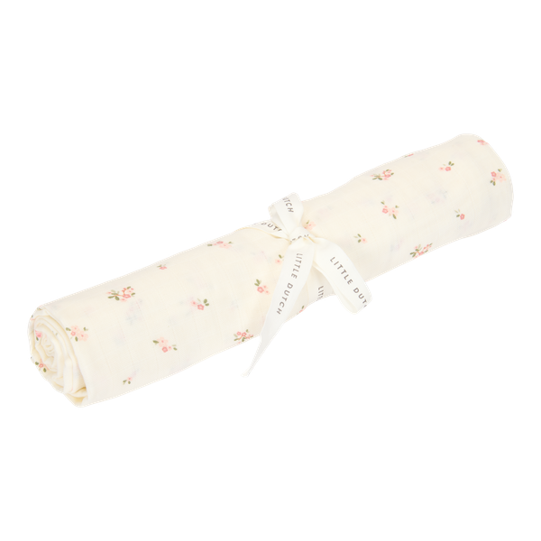 Maxi-Wickeltuch aus Musselin 120 x 120 – Fairy Blossom