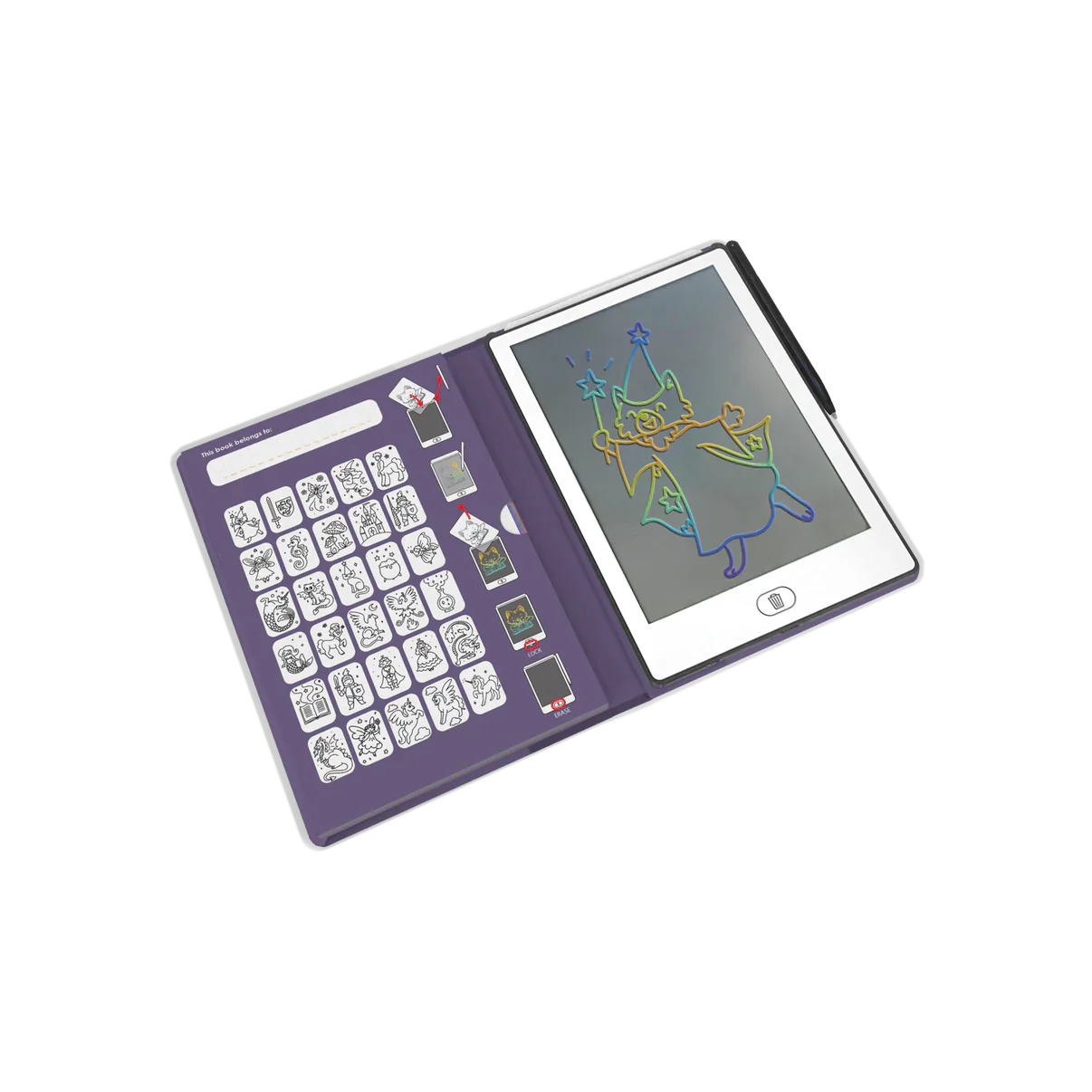 MINI Tablette à dessin KIDYDRAW - (divers coloris) - jouet