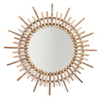Miroir En Rotin - Fondi - 60 cm - miroir