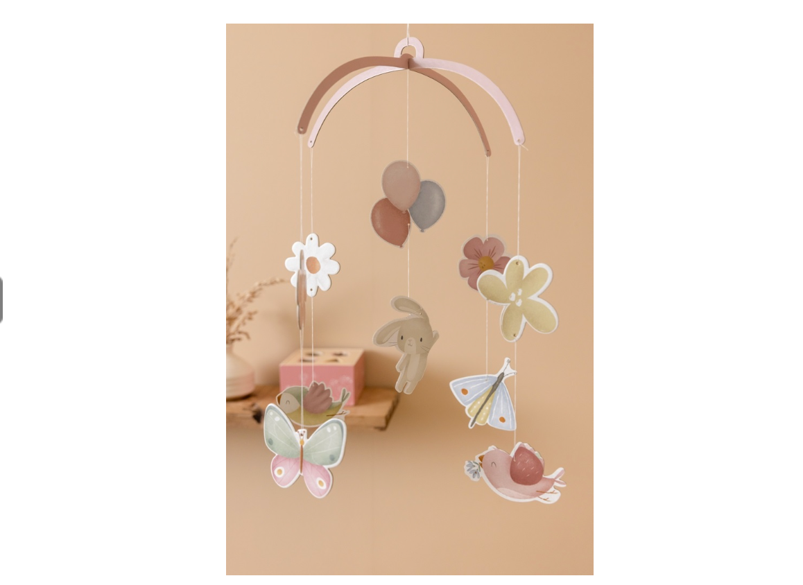 Mobilé Carton Flowers&Butterflies - Toys