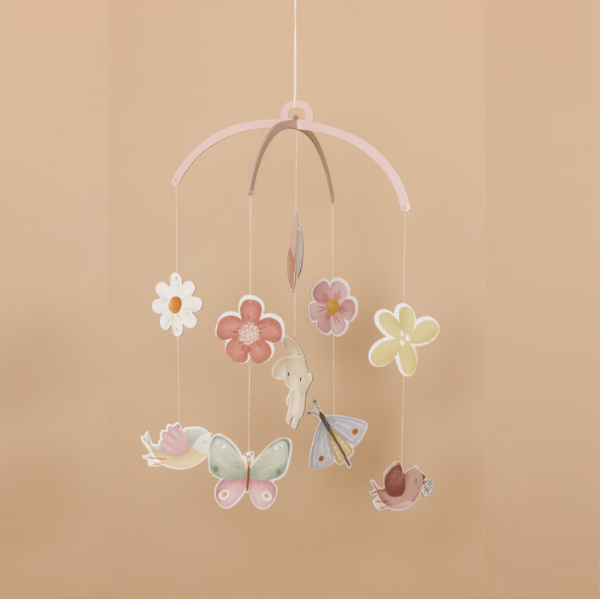 Mobilé Carton Flowers&Butterflies - Toys