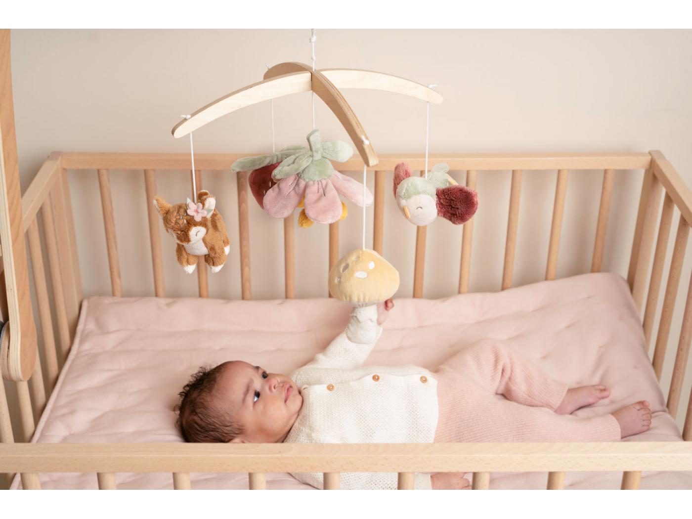 Mobile musical en bois - Fairy Garden - mobile musicale