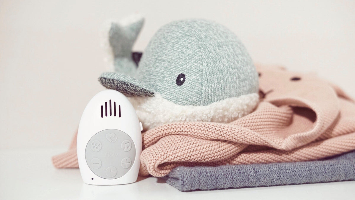 Moby la baleine - heartbeat comforter - jouet d’activité