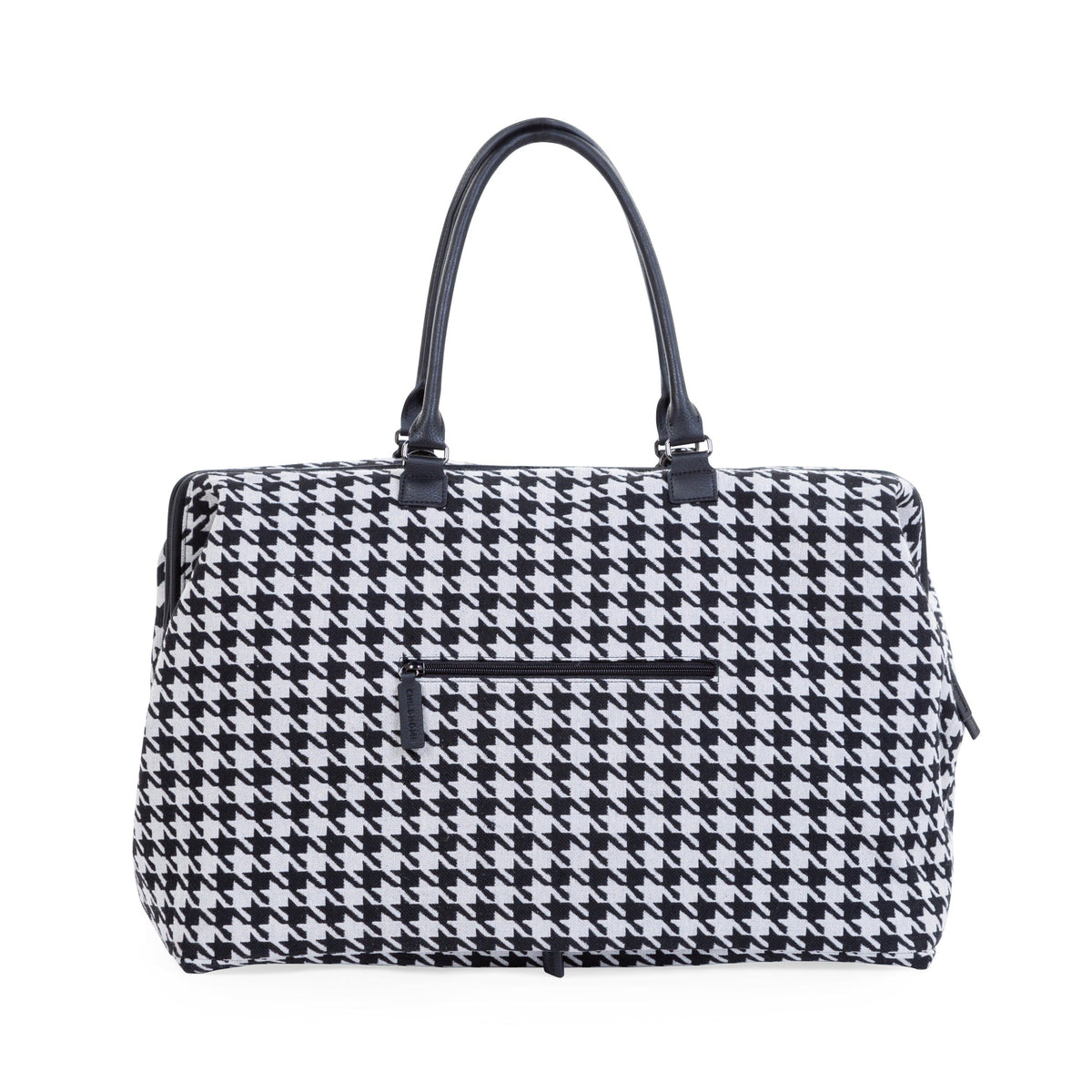 Mommy Bag Pied De Poule - Noir - Sac à langer