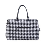 Mommy Bag Pied De Poule - Noir - Sac à langer