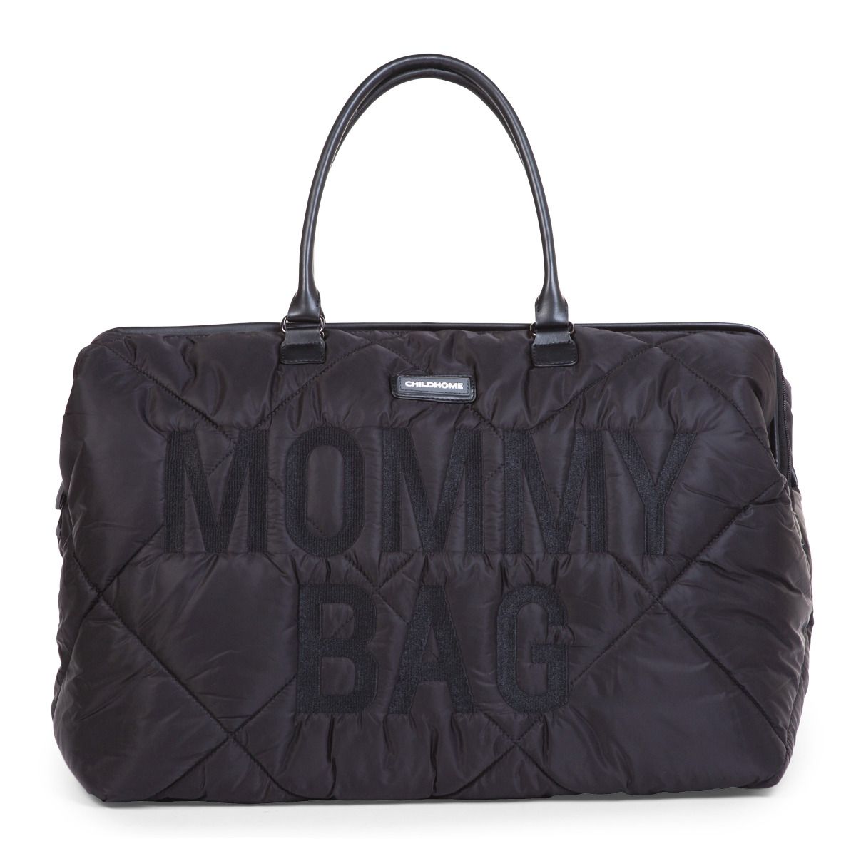 Mommy Bag Wickeltasche – Gesteppt – Schwarz – Wickeltasche