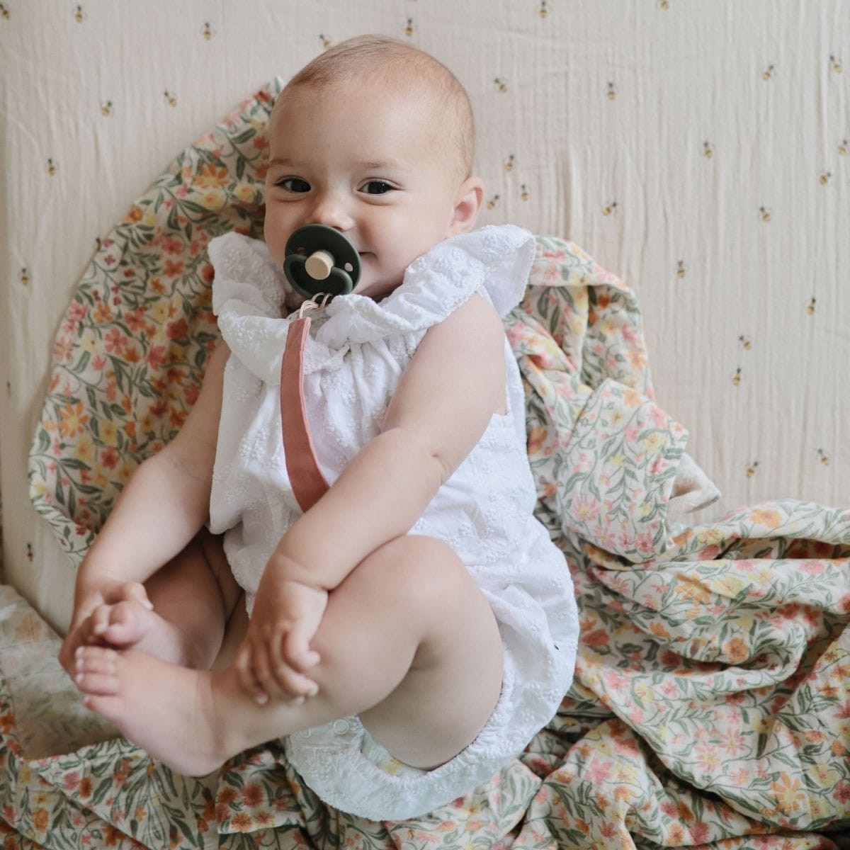 Langes tétra 120x120cm - Pastel Blooms liste 