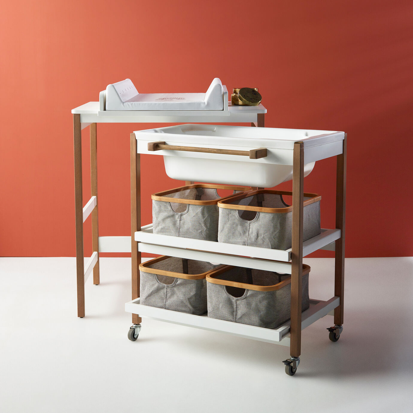 Panier Coton/bambou - Table A Langer - Mobilier
