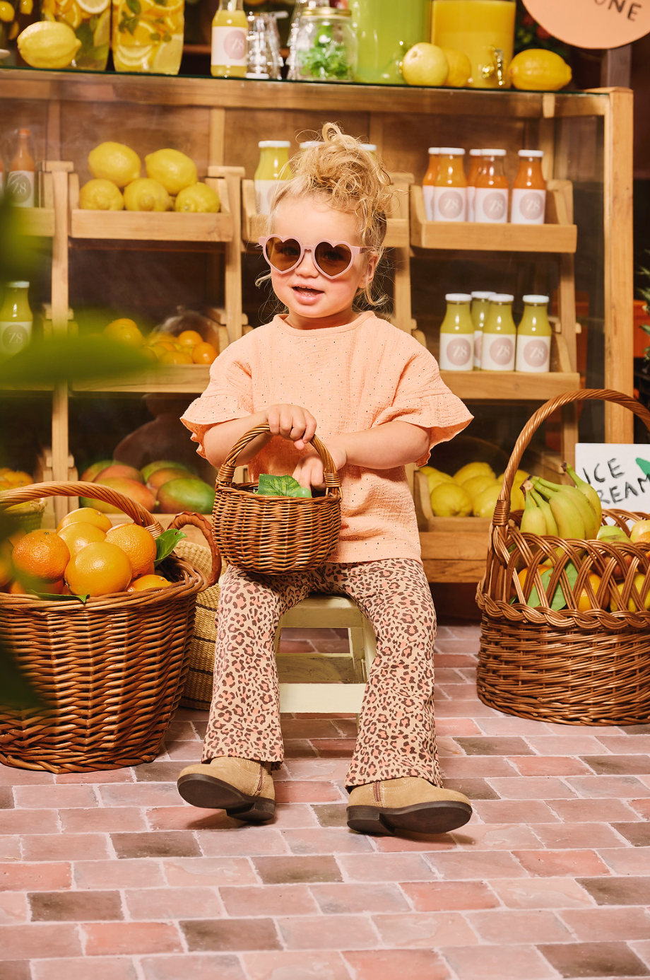 Pantalon évasé Carmine - Nougat (tailles 80-116) - Pantalon