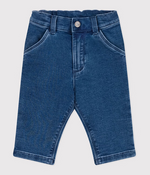 Pantalon jean elasthanne - bleu/delave - Pantalon