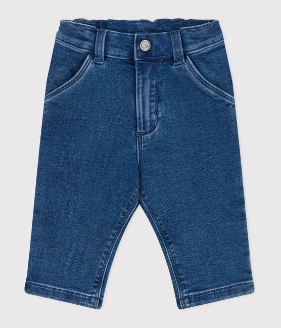 Pantalon jean elasthanne - bleu/delave - Pantalon