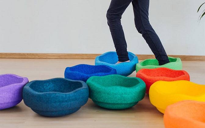 Gestapelte Steine – Rainbow Set classic Stapelstein® –