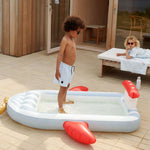 Piscine Gonflable PEYTON Aviateur Ice blue / creme