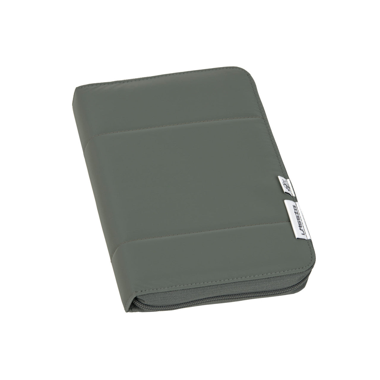 Olivenfarbene Tasche für Gesundheitsheft – Tasche