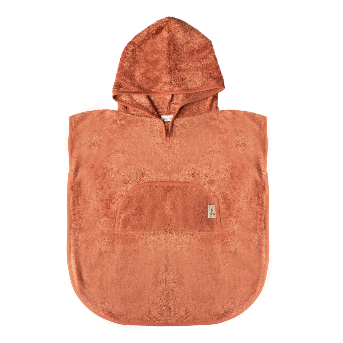 Poncho mit V-Ausschnitt, 2–4 Jahre (verschiedene Farben  – Apricot Blush