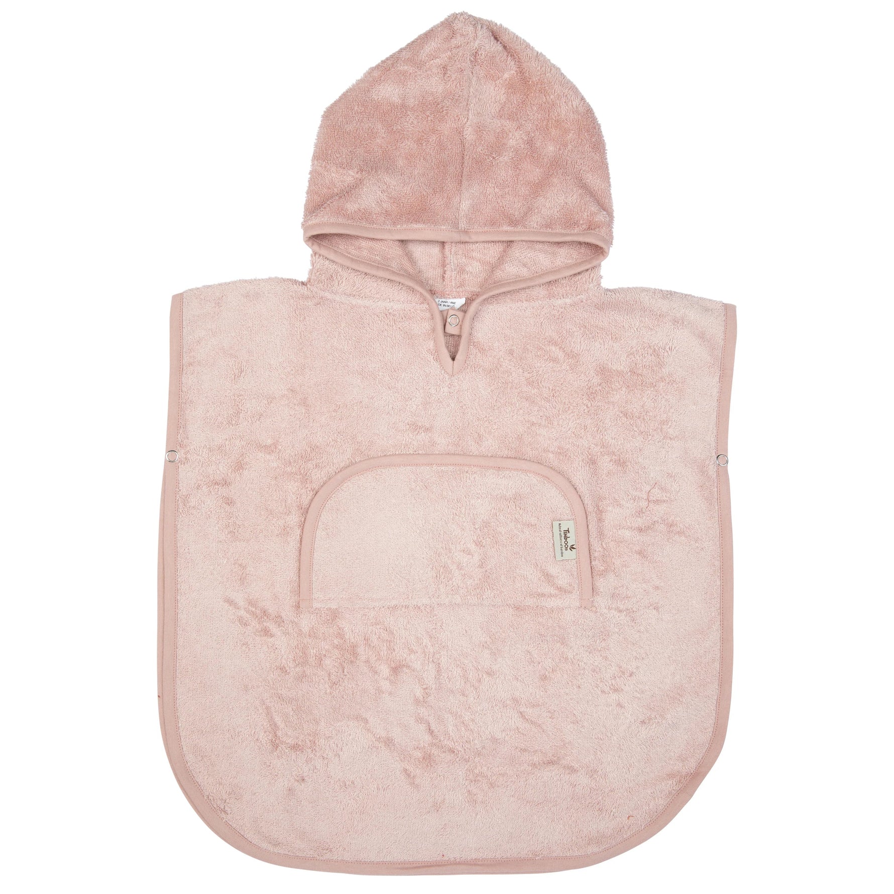 Poncho mit V-Ausschnitt, 2–4 Jahre (verschiedene Farben  – Misty Rose – Poncho