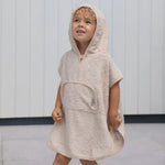 Poncho col V 2-4 ans (divers coloris) - Poncho
