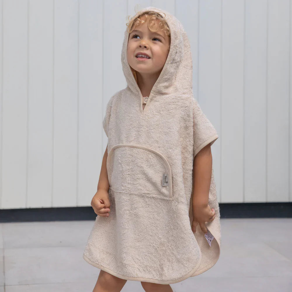 Poncho col V 2-4 ans (divers coloris) - Poncho