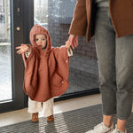 PONCHO DE VOYAGE 9 - 36m pady quilted + jersey (divers