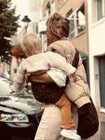 Porte enfant de 9 mois - 4 ans WILDRIDE Brown leopard -