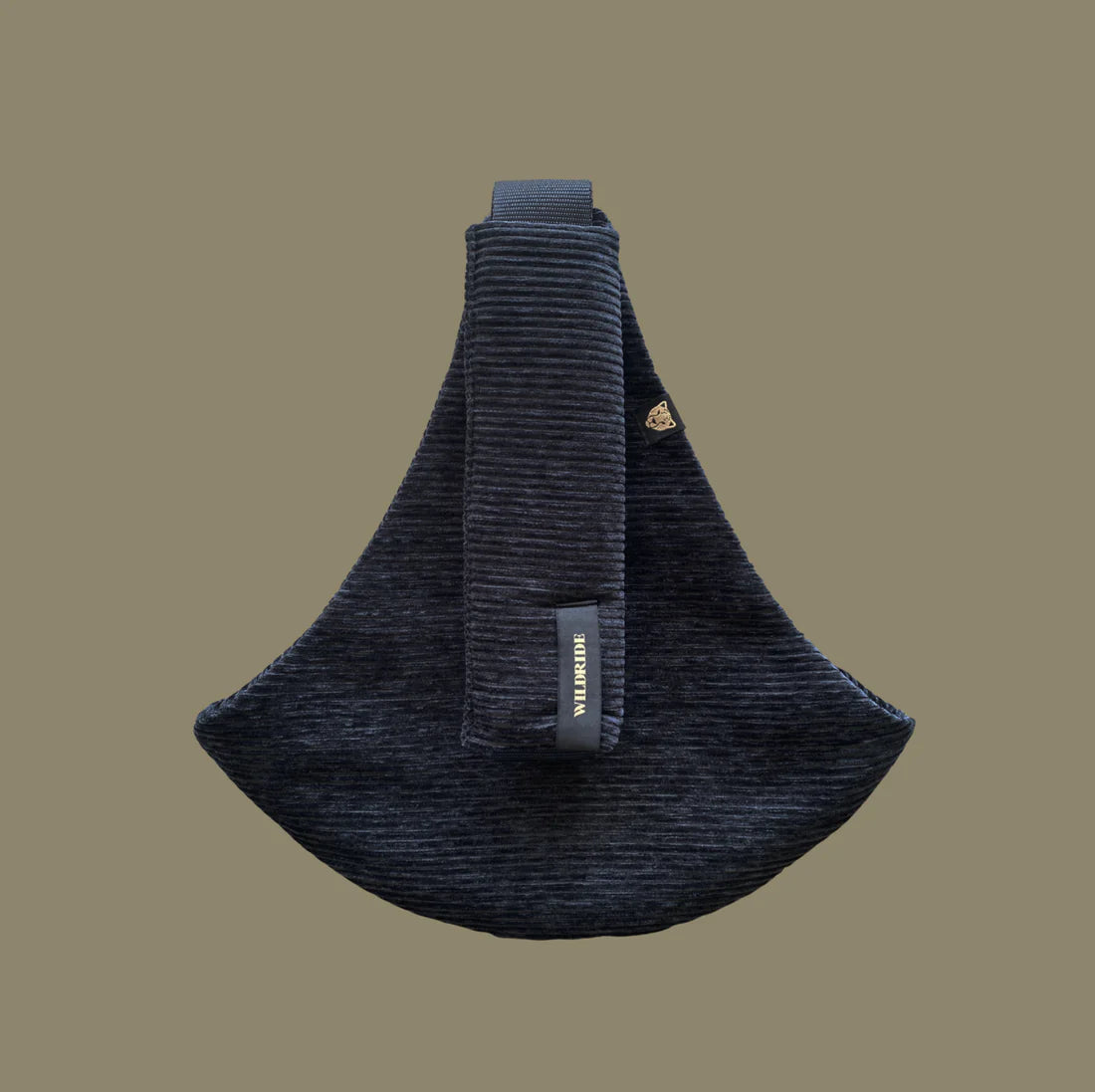 Porte enfant de 9 mois - 4 ans WILDRIDE Corduroy black -