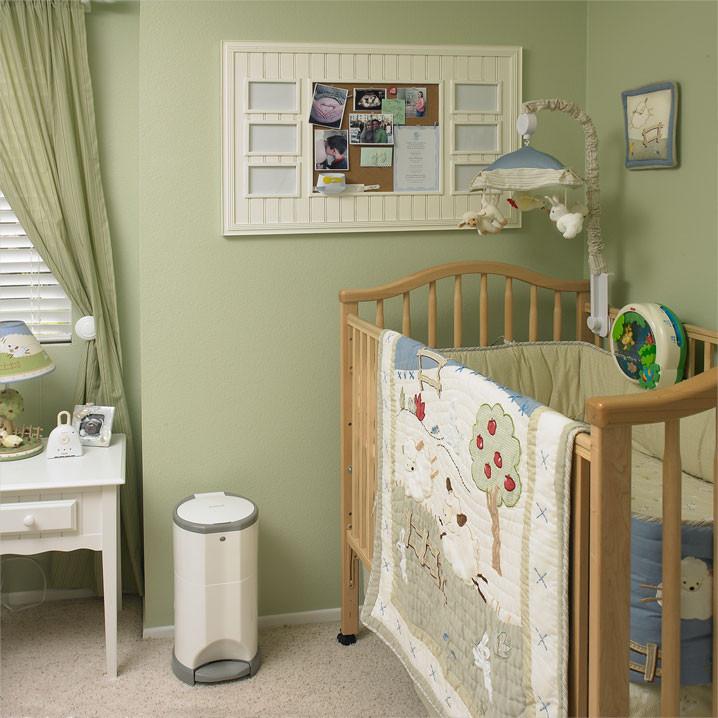 Poubelle à langes blanc 16L - Accessories bébé