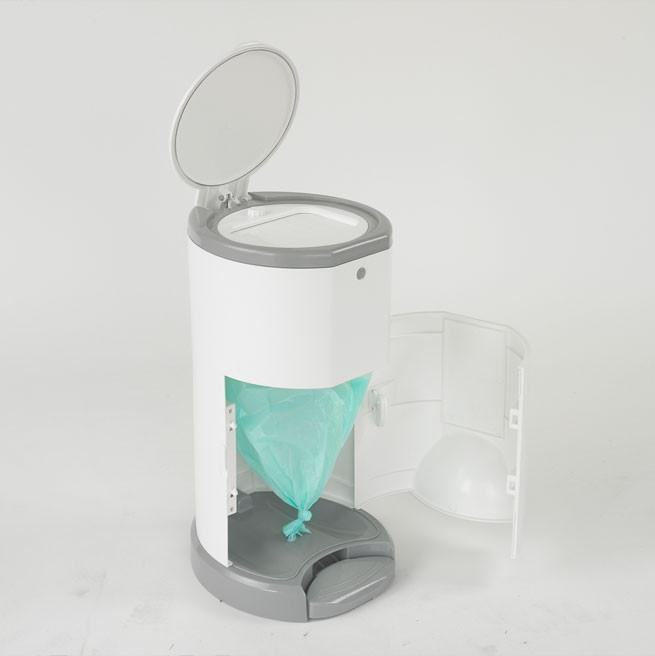 Poubelle à langes blanc 16L - Accessories bébé