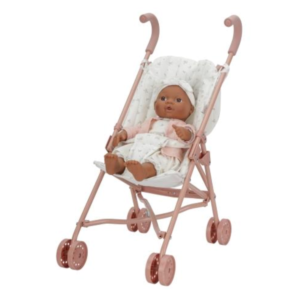 Puppenwagen aus Metall – Spielzeug