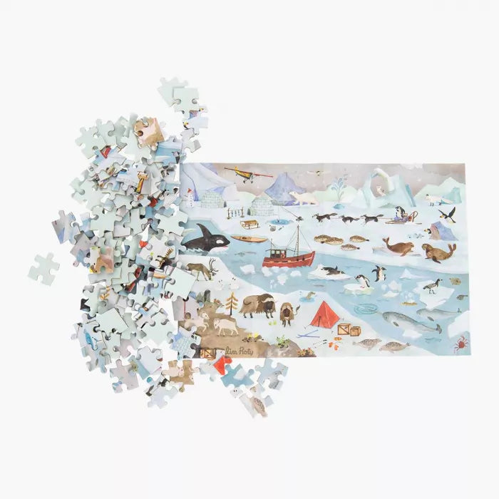 Puzzle „Das Packeis“ 96 Teile – Spielzeug