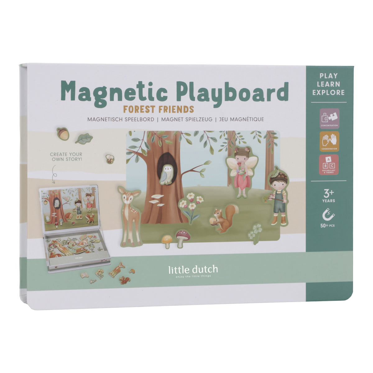 Puzzle magnétique - Forest friends