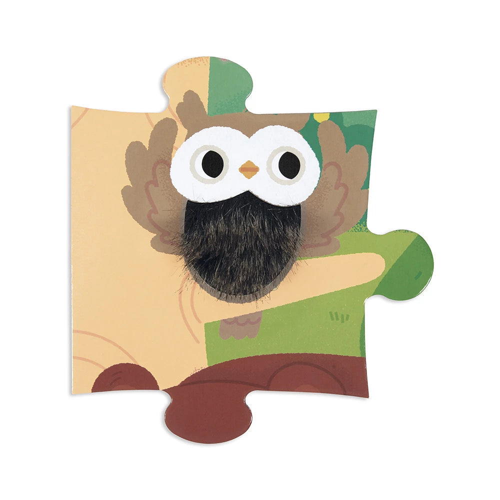 Puzzle Tactile 'La Forêt' 20 pièces