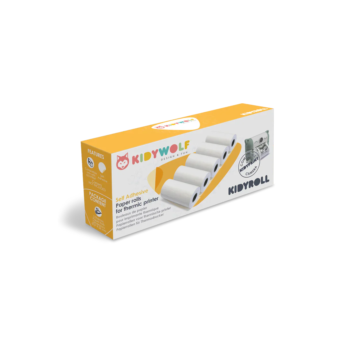 Papiernachfüllpackung für KIDYPRINT - Kidyroll - Spielzeug