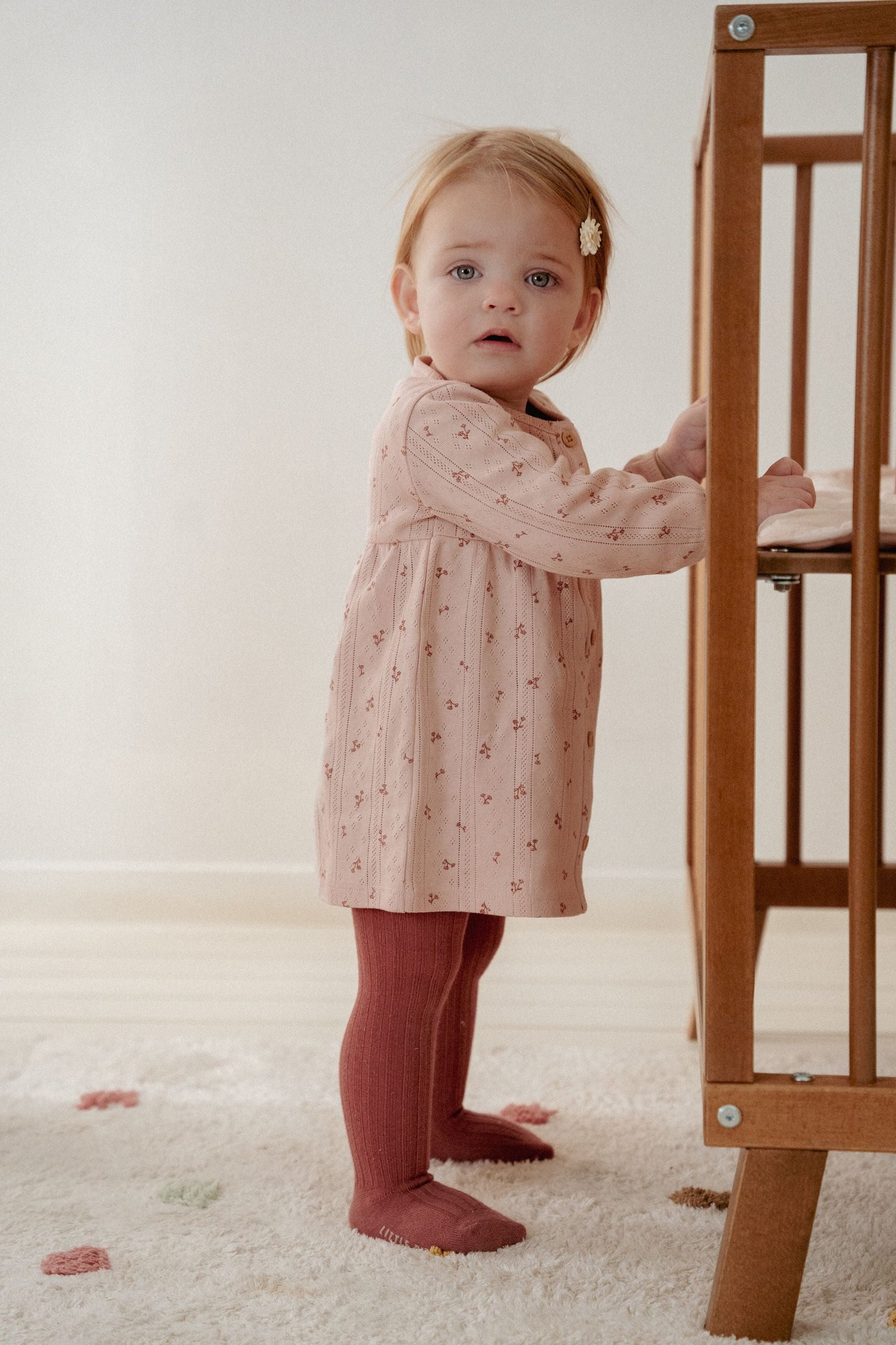 Robe manches longues - Fairy Flowers (tailles 50-74) - Robe