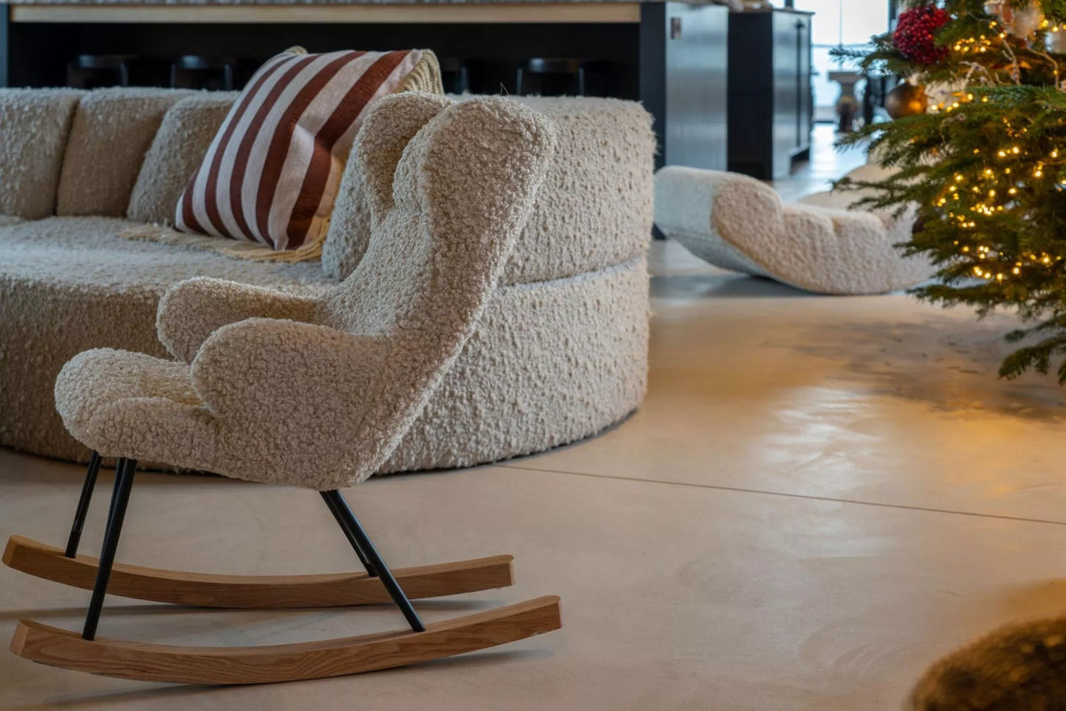 Rocking Kids Chair De Luxe - Sheep - Dekoration