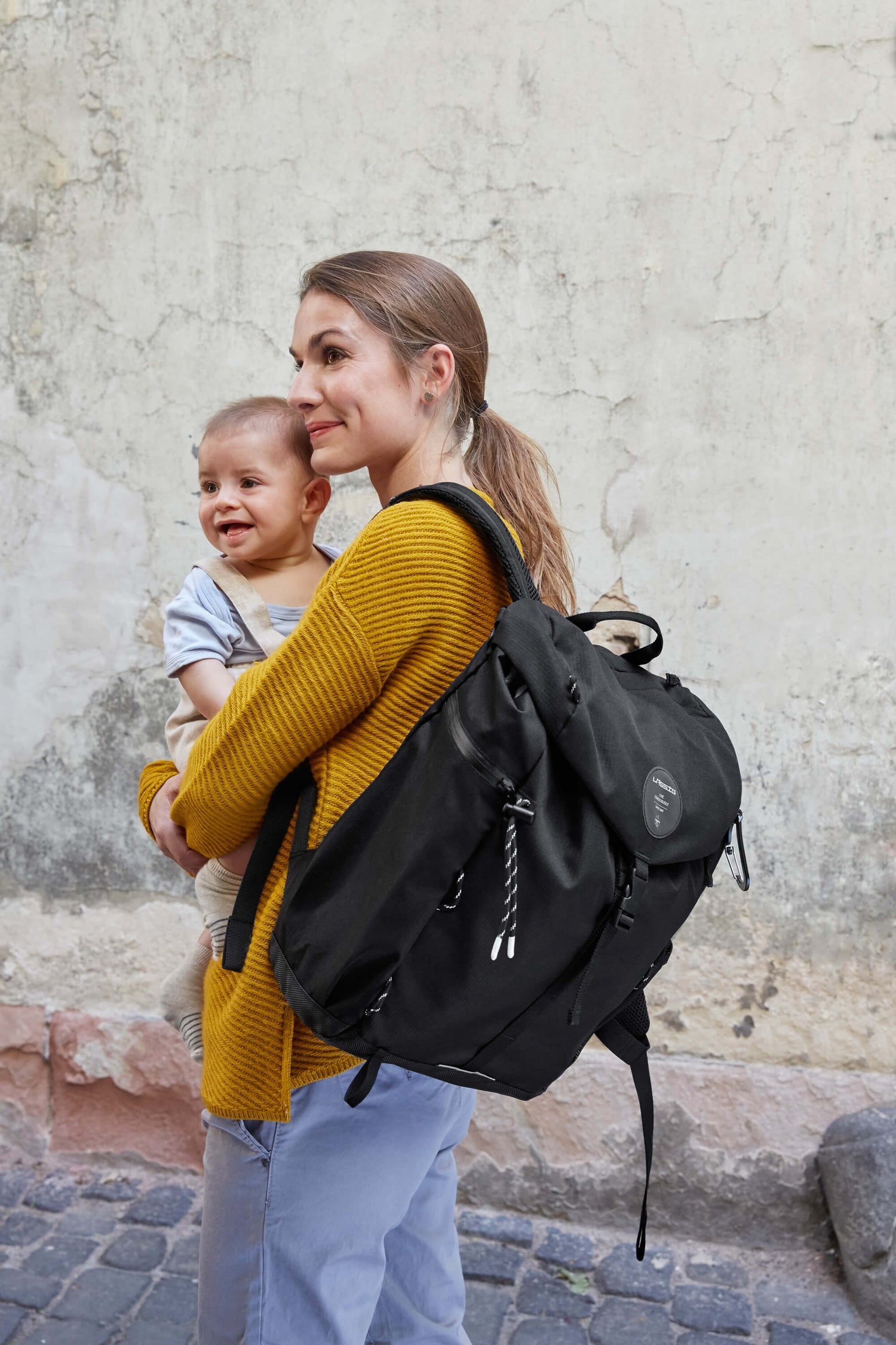 Sac à dos à langer Outdoor Noir - Sac à langer