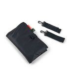 Sac à langer matelassé - noir liste 