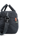 Sac à langer matelassé - noir liste 