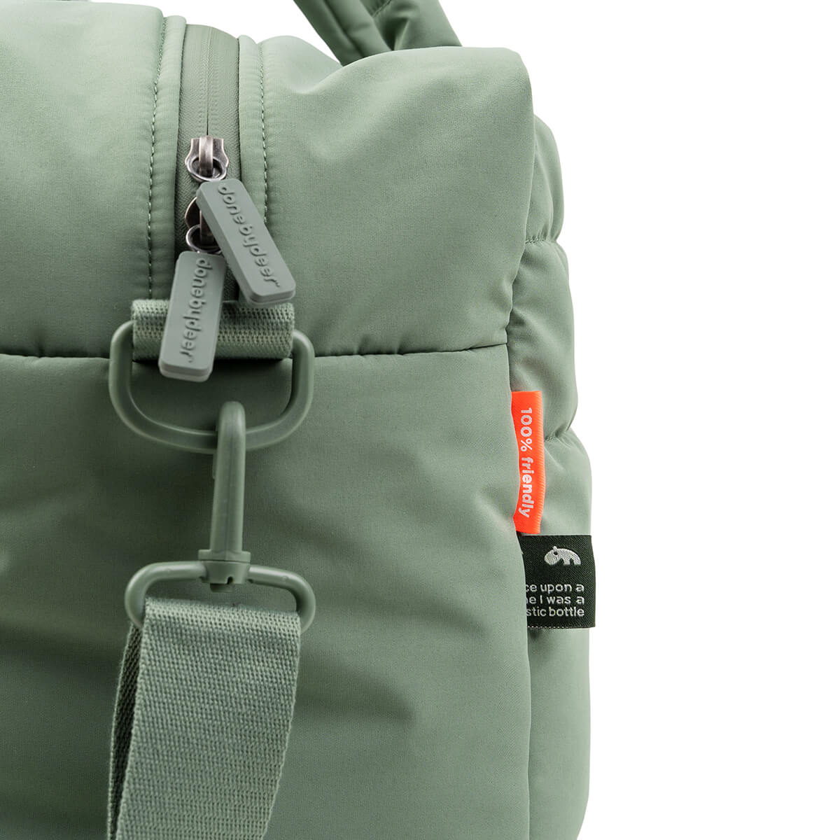 Sac à langer matelassé - Vert - Sac à langer