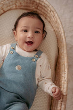 Salopette en Tricot - Baby Blue (tailles 50-74) - Salopette