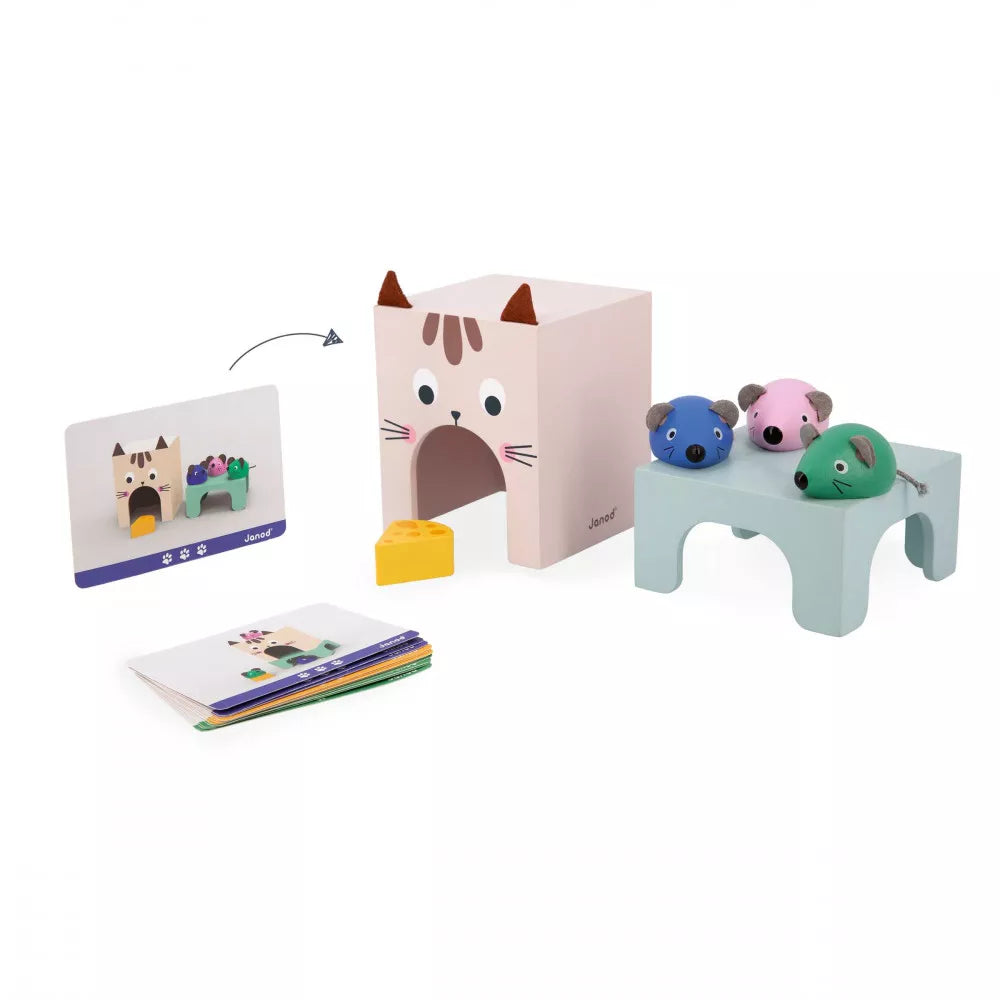 Se Repérer dans l’Espace - Chat et Souris - Toys