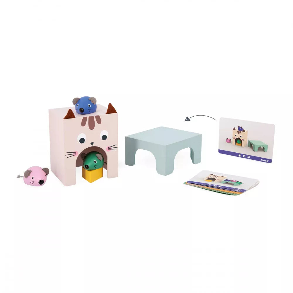 Se Repérer dans l’Espace - Chat et Souris - Toys