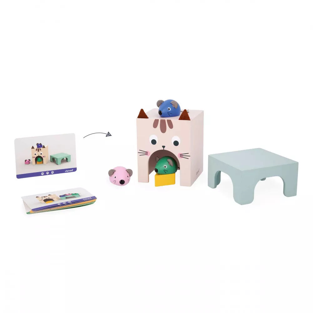 Se Repérer dans l’Espace - Chat et Souris - Toys