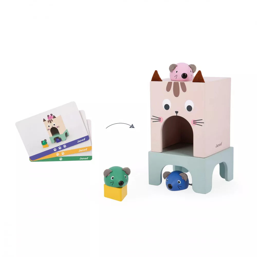 Se Repérer dans l’Espace - Chat et Souris - Toys